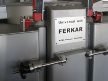 Detail of Stainless steel Ferkar Mill